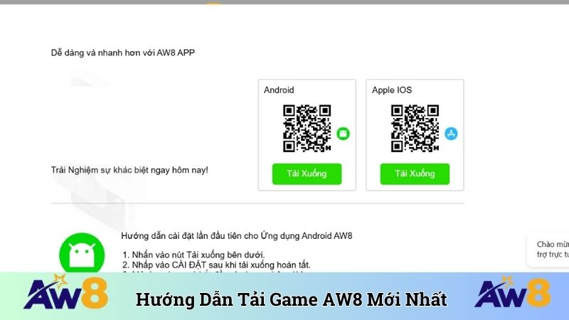 Tải Game AW8 - Tận Hưởng Thế Giới Giải Trí Trọn Vẹn Nhất Tải Game AW8 - Tận Hưởng Thế Giới Giải Trí Trọn Vẹn Nhất